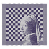 DDDDD TEA TORNEL GIRL AVEC UNE PEARL 60 X 65 BLEU - afbeelding 1