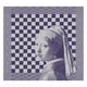DDDDD TEA TORNEL GIRL AVEC UNE PEARL 60 X 65 BLEU
