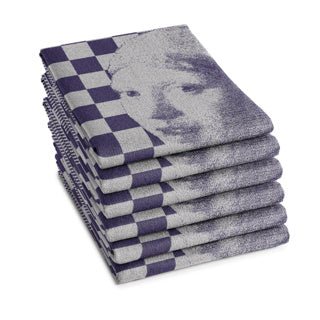 DDDDD TEA TORNEL GIRL AVEC UNE PEARL 60 X 65 BLEU