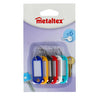 Cartes clés metaltex metaltex 6 pièces
