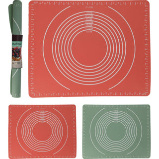 Tapis de cuisson en silicone 50x40cm | 3 pièces