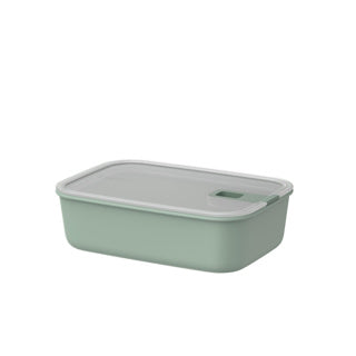 Récipient alimentaire Mepal easyclip - 1,5 l - récipient alimentaire à fermeture coulissante - convient au micro-ondes. four à vapeur. réfrigérateur et congélateur - sauge nordique