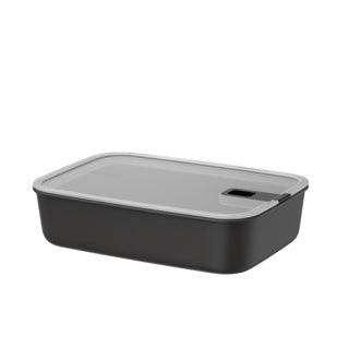 Récipient alimentaire Mepal easyclip - 2,25 l - récipient alimentaire à fermeture coulissante - convient au micro-ondes. four à vapeur. réfrigérateur et congélateur - noir nordique