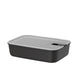 Récipient alimentaire Mepal easyclip - 2,25 l - récipient alimentaire à fermeture coulissante - convient au micro-ondes. four à vapeur. réfrigérateur et congélateur - noir nordique