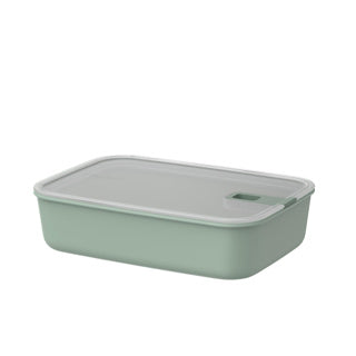 Récipient alimentaire Mepal easyclip - 2,25 l - récipient alimentaire à fermeture coulissante - convient au micro-ondes. four à vapeur. réfrigérateur et congélateur - sauge nordique