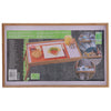 Autres marques Plateau de pliage en bambou 50x30 cm blanc brun