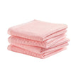 DDDDD Tissu vasculaire de base rose pastel de base 30 x 30 cm Ensemble 4