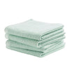 DDDDD Tissu vasculaire basique pastel vert 30 x 30 cm Ensemble 4
