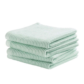 DDDDD Tissu vasculaire basique pastel vert 30 x 30 cm Ensemble 4