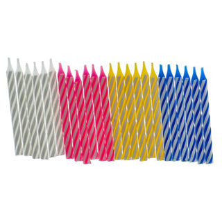 Cougies de gâteau Metaltex 24 pièces et 12 supports