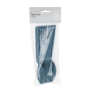 Spoons Set PP 10 -Pice 3 Assorti