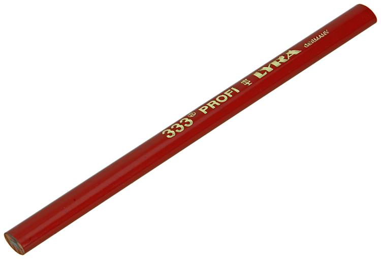 Lyra 1010743 - crayon de menuisier 18cm 333 | 20 pièces