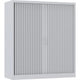 Armoire à portes roulantes chs135120 aluminium 120 x 45 x 135 cm