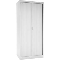 Armoire à portes roulantes chs195100 gris 120 x 45 x 195 cm