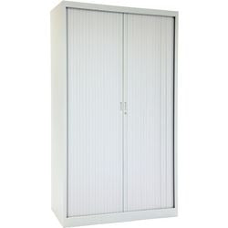 Armoire à portes roulantes chs195120 gris 120 x 45 x 195 cm