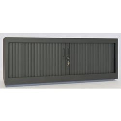 Armoire à portes roulantes chs451207 anthracite 120 x 45 x 45 cm