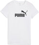 Puma ess non. T-shirt de sport femme 1 logo tee - blanc