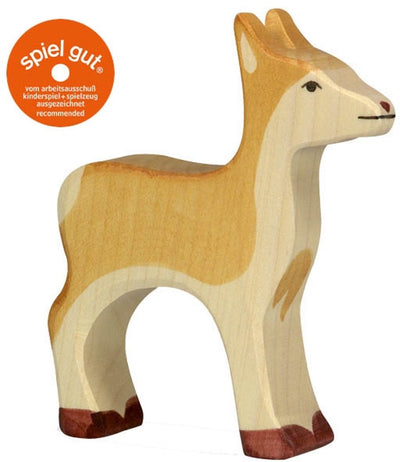 Animaux de la forêt Holztiger - cerf - 10x2x11cm - figurine en bois - fait main