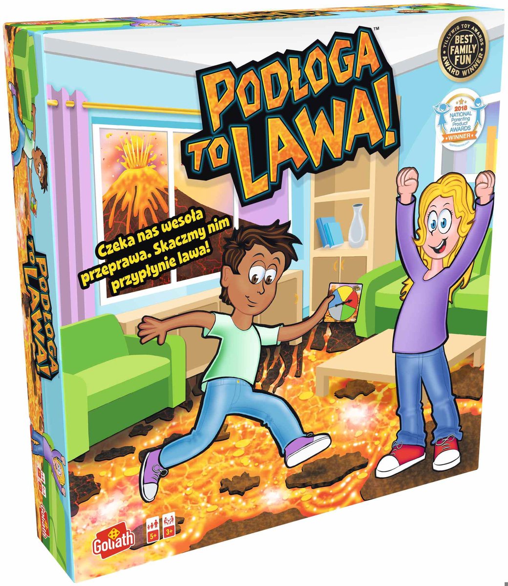 Goliath gra podłoga à lawa