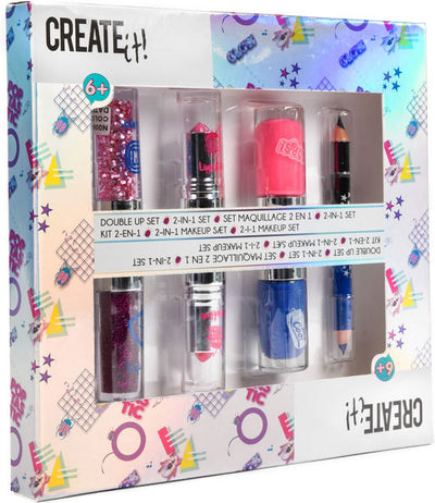 Créez-le! Maquillage Set Poptastic Double Girls 4 pièces
