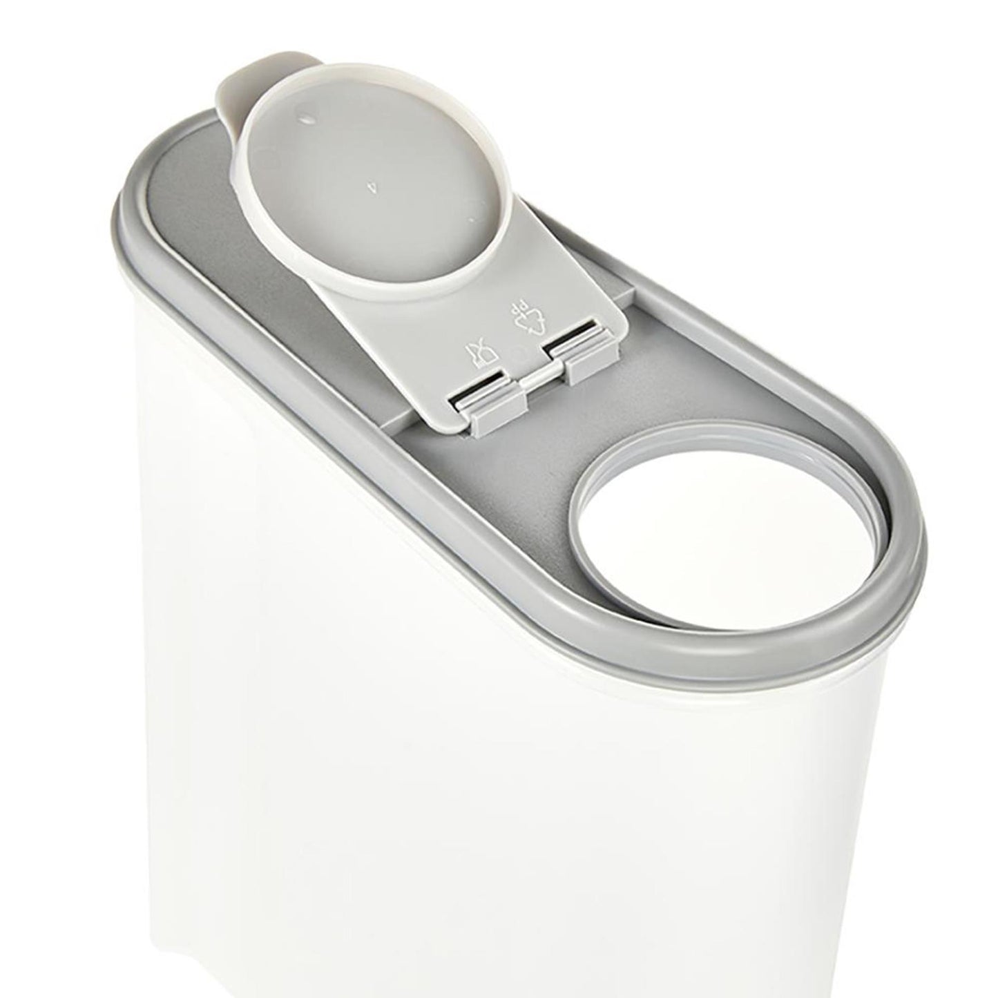 Keeper shaker 21,5x9,5x24cm gris