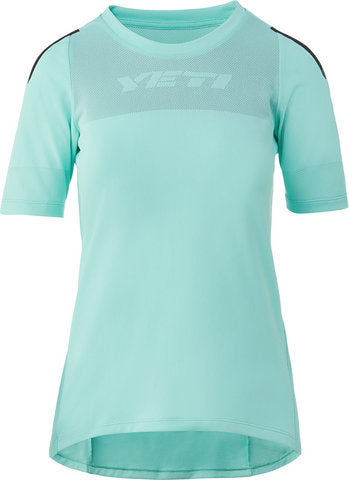 Maillot femme Yeti cycles turq air ss