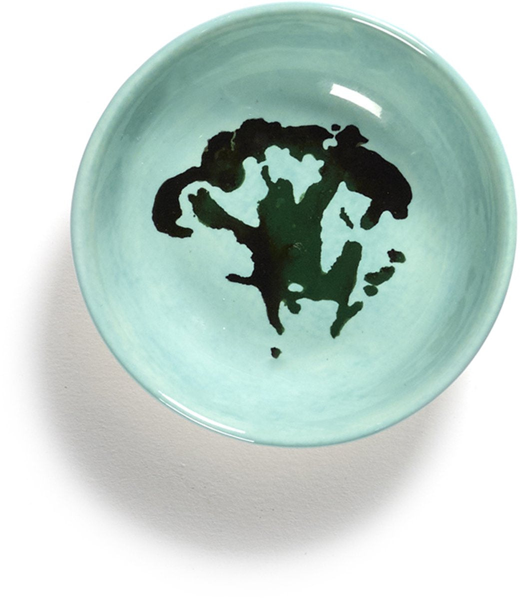 Serax - fête ottolenghi - bol xs - bleu vert azur - 7 ø - 8 pièces