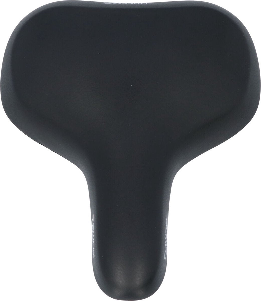 Dresco selle de vélo towny mousse à mémoire de forme noir