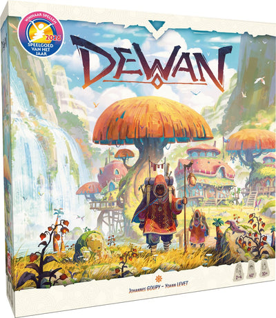 Asmodee jeu de société stratégique Dewan pour 2-4 joueurs à partir de 10 ans.