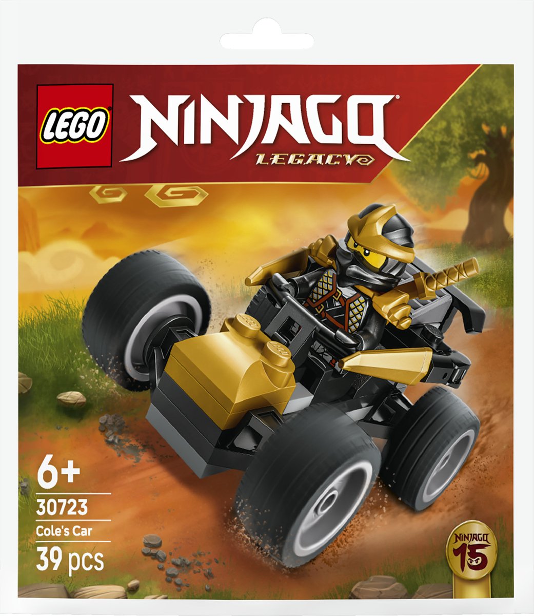 Lego 30723 sac La voiture de Ninja Cole | 10 pièces