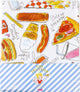 Nappe snack blonde Amsterdam - 140x240 cm - PVC