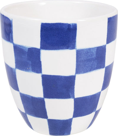 Blond Amsterdam, blond de Delft : mini mug à carreaux sans anse