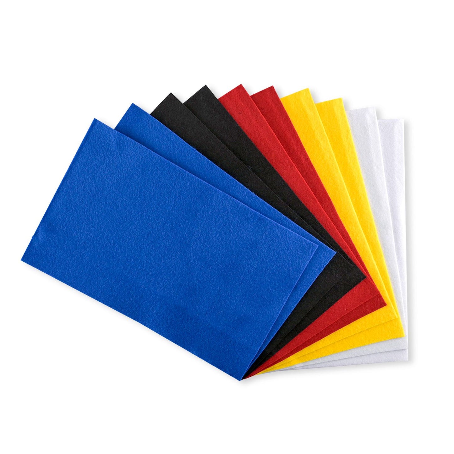 Vaessen creative • kit feutre 6 1mm a4 assorti 10pcs.