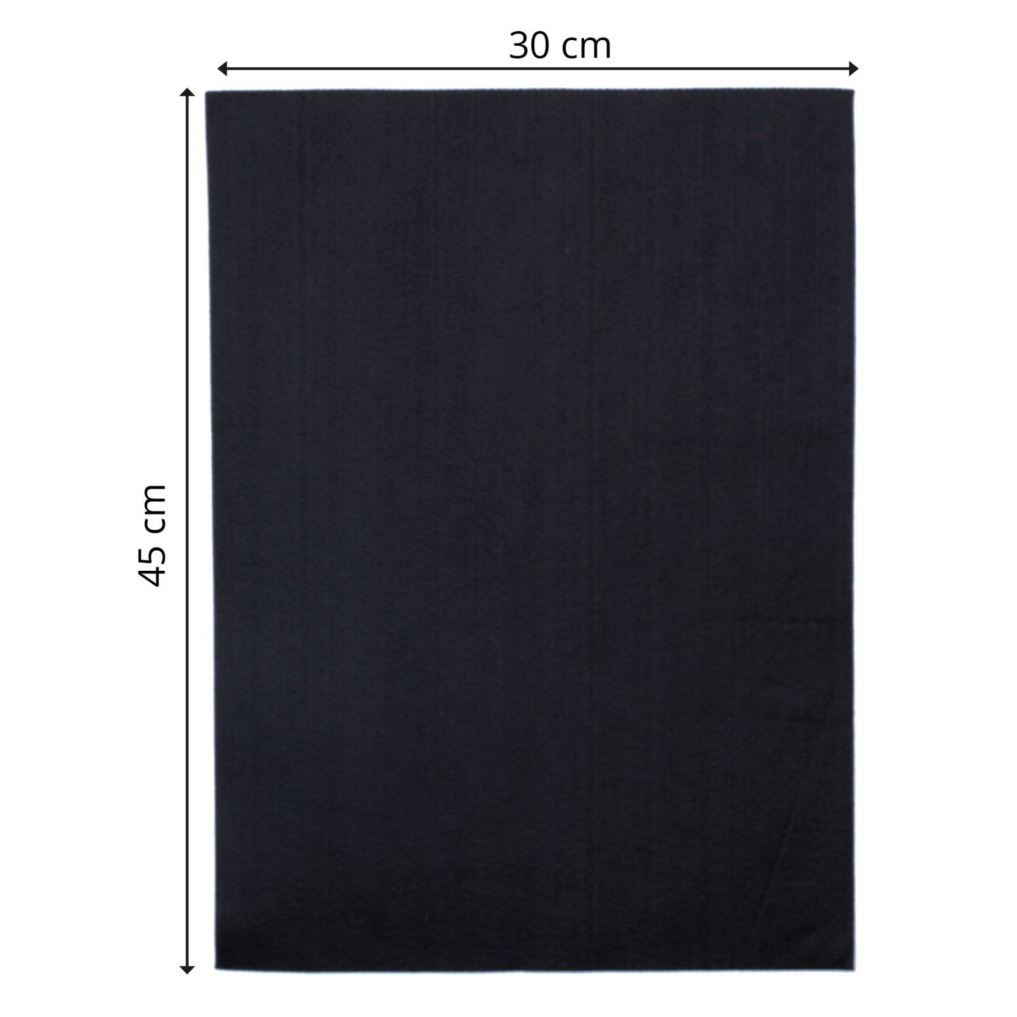 Vaessen creative • feutre 3,5mm 30x45cm noir
