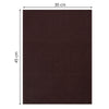 Vaessen creative • feutre 3,5mm 30x45cm marron foncé