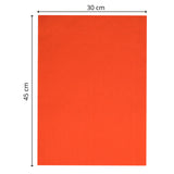 Vaessen creative • feutre 3,5mm 30x45cm orange - afbeelding 2