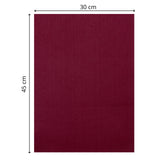 Vaessen creative • feutre 3,5mm 30x45cm rouge foncé
