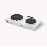 Severin Double Hob 2500W White DK 1042 - afbeelding 1