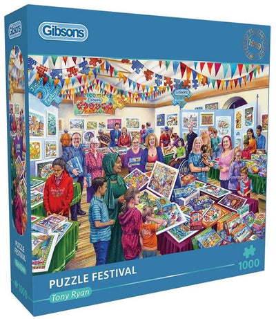 Gibsons - festival de puzzles (par tony ryan) - 1000 pièces 68×49cm (l×h) - puzzle pour adultes