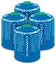 Cartouche Campingaz cv470 plus - 4 pièces - système clic - 450 grammes de butane propane - gaz