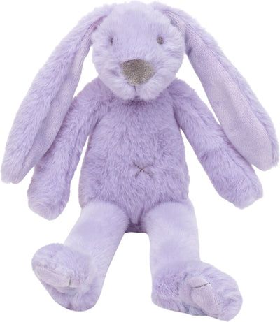 Happy horse peluche richie lapin recyclé 28 cm - lilas - peluche bébé