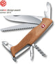Couteau suisse Victorinox ranger wood 55 - 10 fonctions - bois
