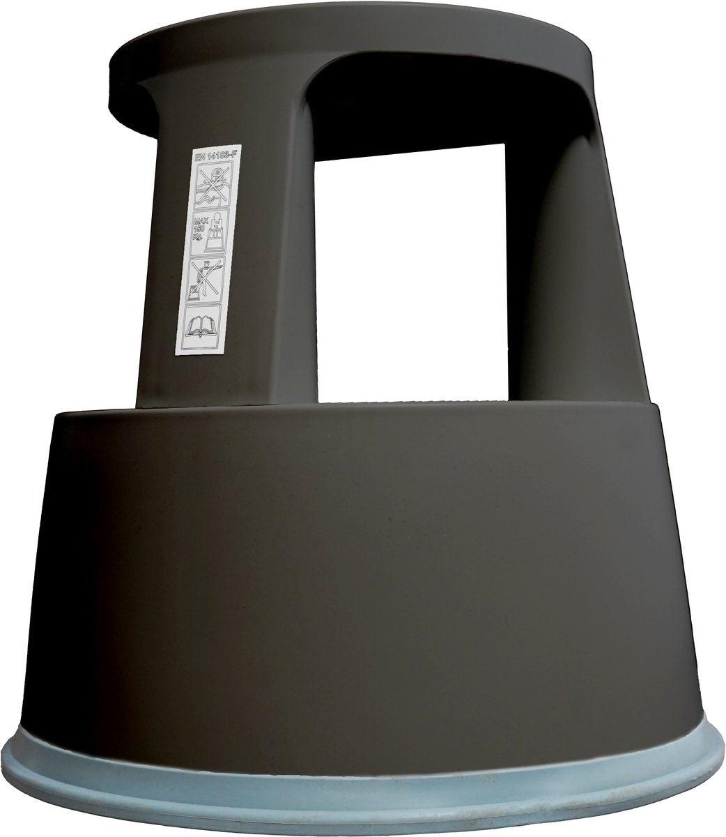 Escabeau Westcott - 43x29x42cm - noir - ac-e91002