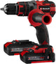 Perceuse-visseuse à percussion sans fil Einhell te-cd 18 li-i bl kit - power x-change - 18 v li-ion - avec fonction impact - 2 vitesses - 60 nm - incl. 2x batterie 2,0 Ah et chargeur