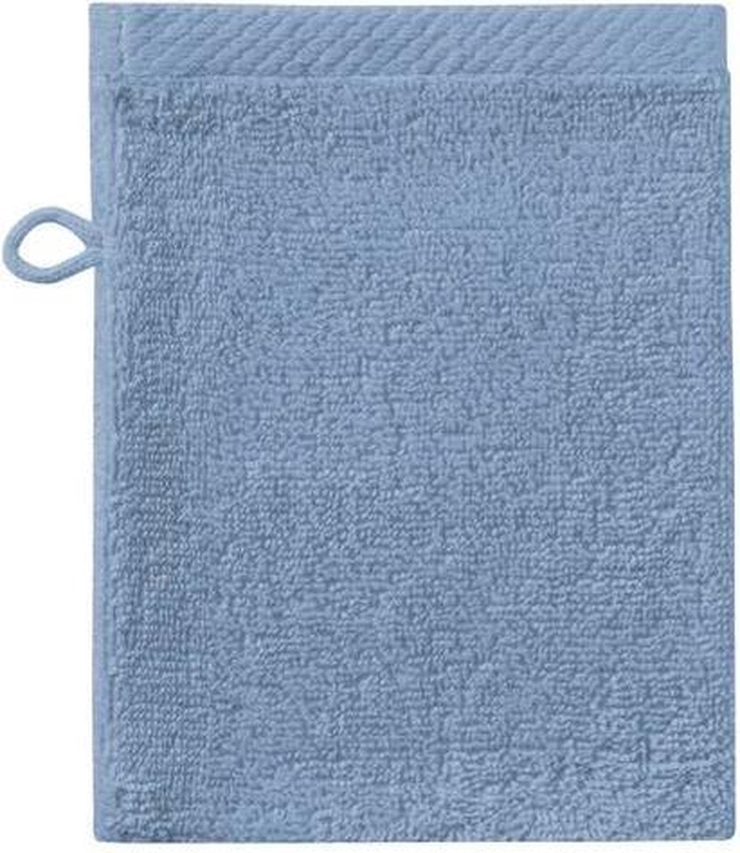 Seahorse pure - gants de toilette - 16x21 cm - lot de 3 - denim