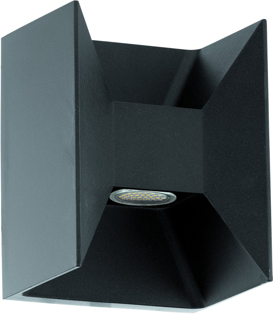 Applique d'extérieur Eglo morino - LED - 18 cm - anthracite