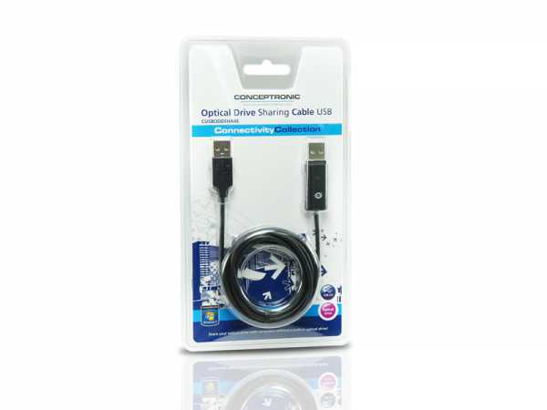 Conceptronic concepttronic cusboddshare optique partage de partage câble USB