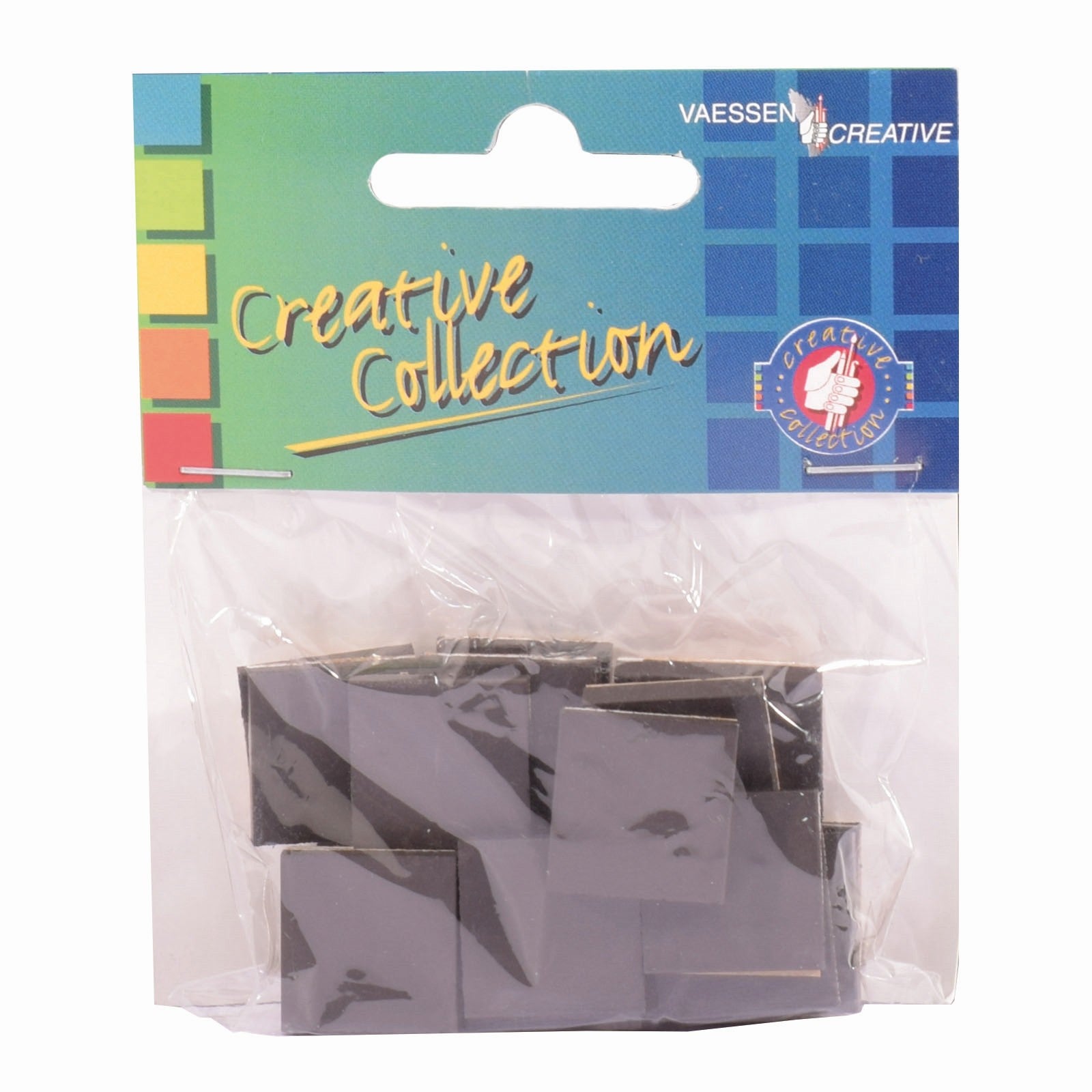 Darice vaessen creative • aimant + bande adhésive 1,87x1,87cm 25 pcs