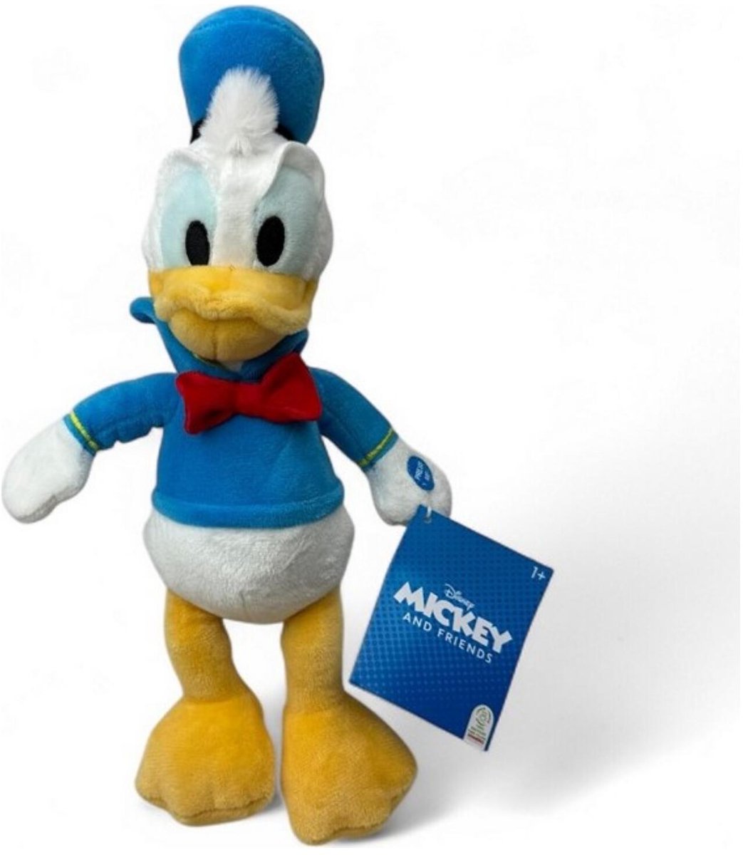 Disney Donald Duck peluche - bleu - peluche - 25 cm - - pour enfants