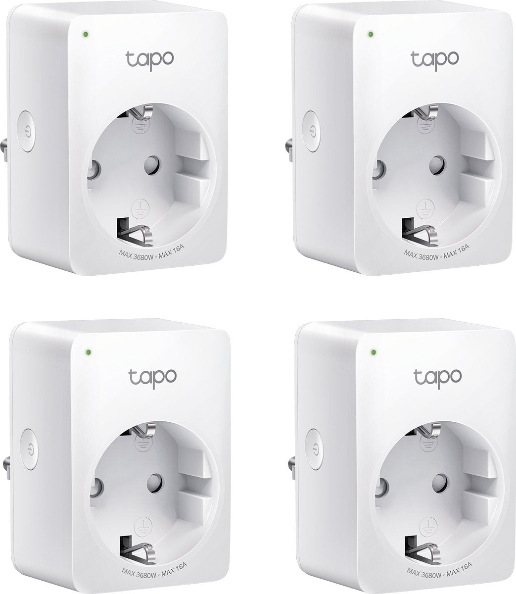 TP-Link Tapo P110 (lot de 4) Mini prise wifi intelligente